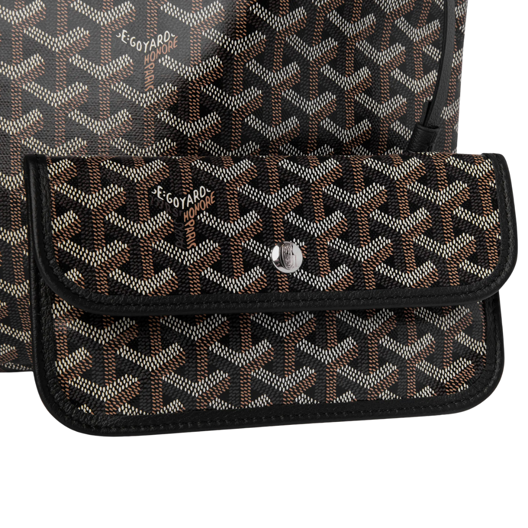 Goyard Saint Louis PM Tote (Black)