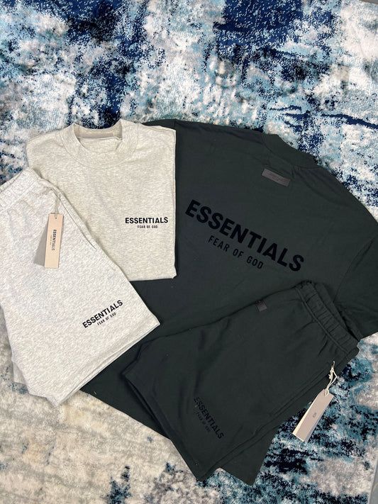 Essentials Short Set (Black)