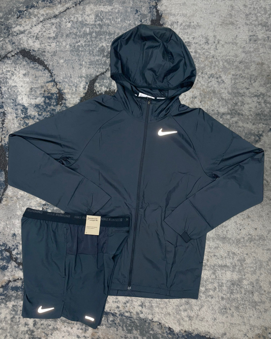 Nike Windrunner Short Set (Black/Black)