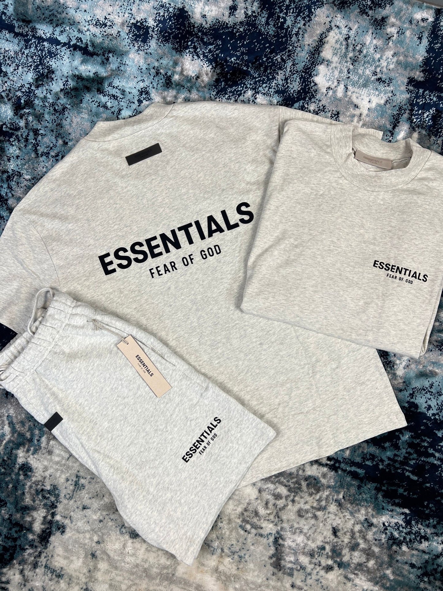 Essentials Short Set (Grey)