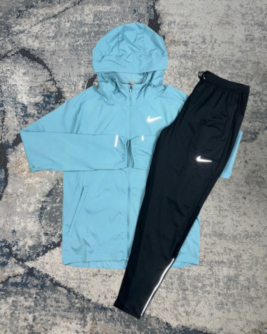 Nike Windrunner Set (Teal/Black)