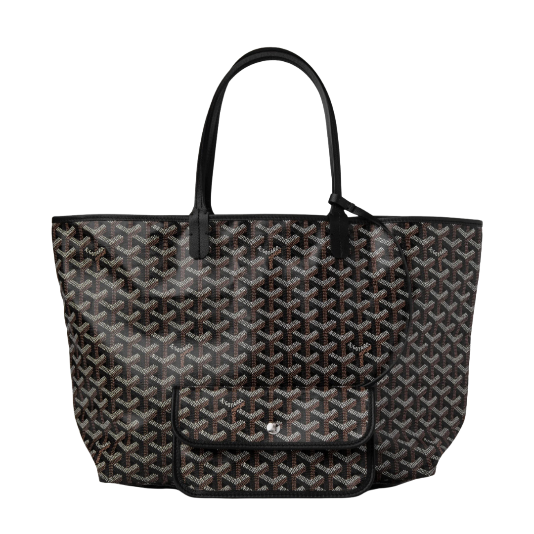 Goyard Saint Louis PM Tote (Black)