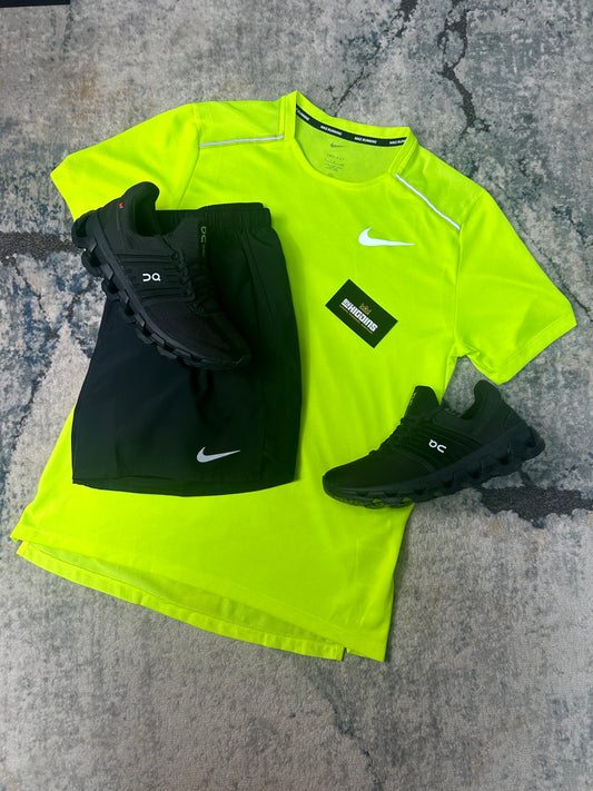 Nike Miler Set (Neon/Black)