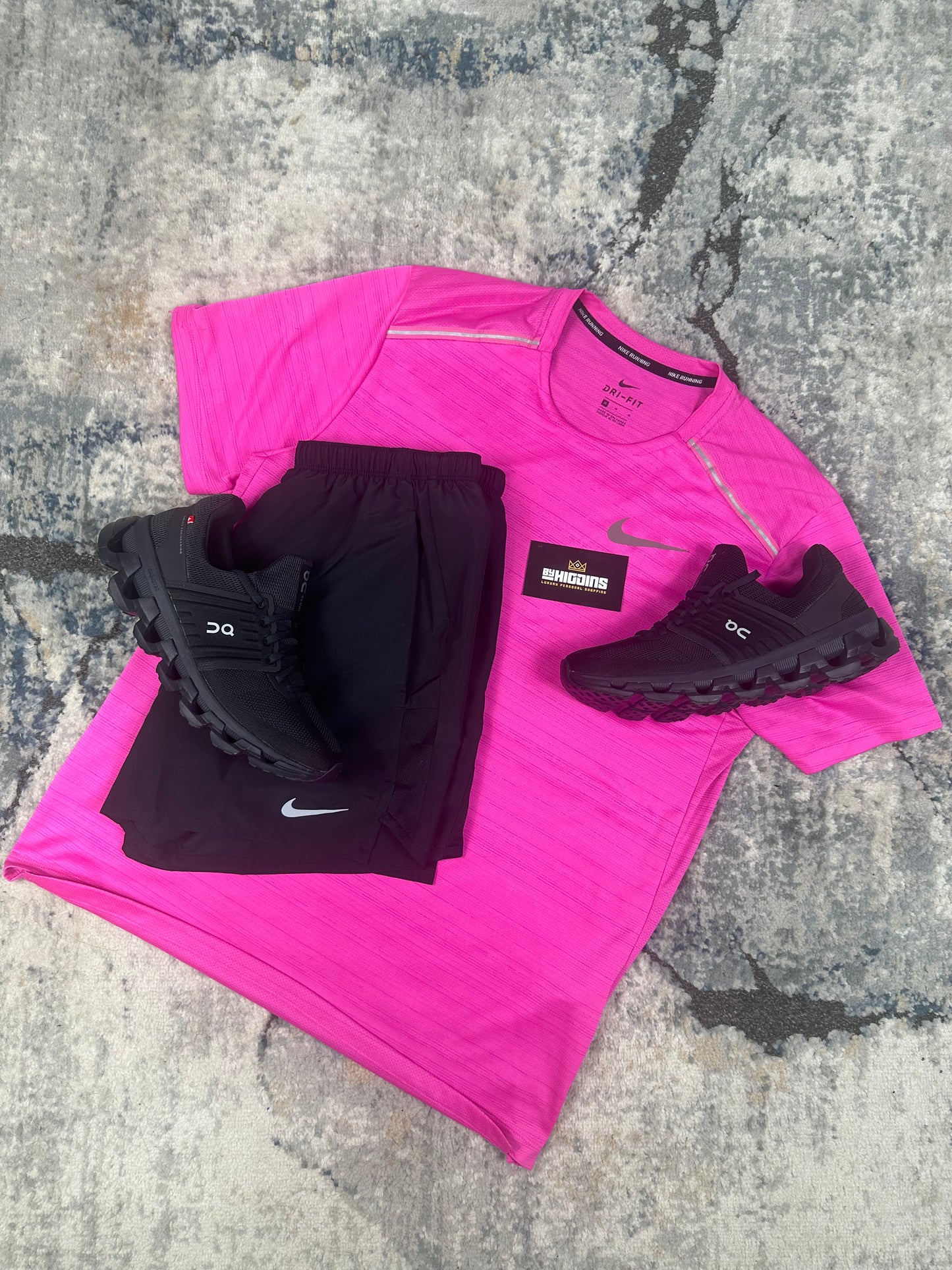 Nike Miler Set (Pink/Black)