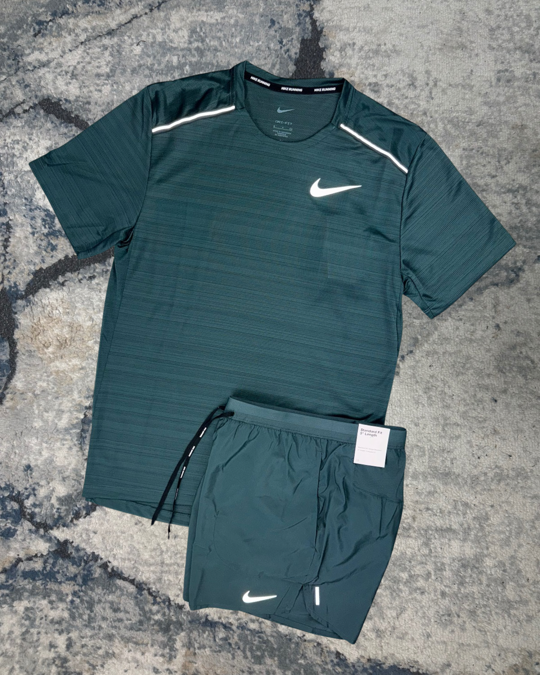 Nike Miler Set (Forest Green)