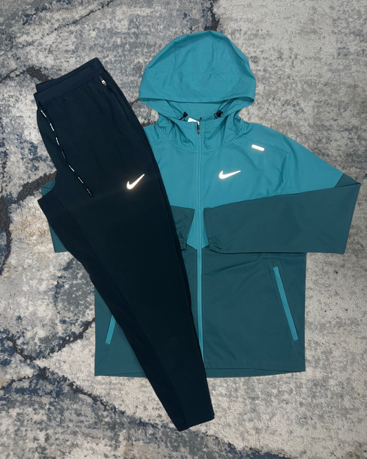 Nike Windrunner Set (Teal/Black)