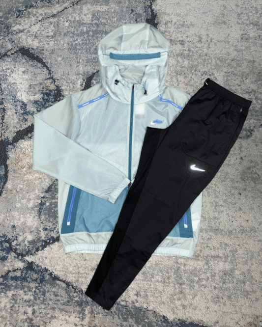 Nike Windrunner Set (Livid/Black)